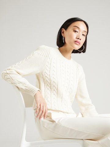 Pull-over 'RACHANA' Lauren Ralph Lauren en beige : devant