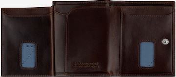 bugatti Wallet in Brown: front