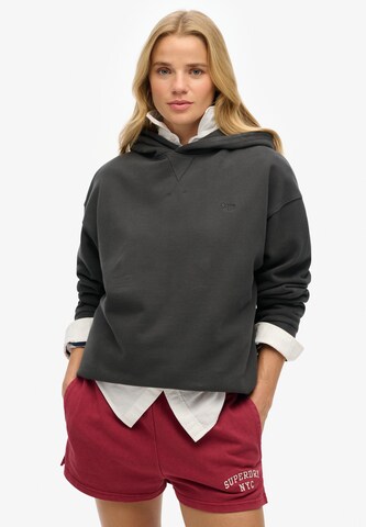 Superdry Sweatshirt in Schwarz: Vorderseite