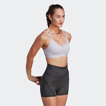 ADIDAS SPORTSWEAR Bustier Sportmelltartók 'Essentials Light-Support' - lila: elől