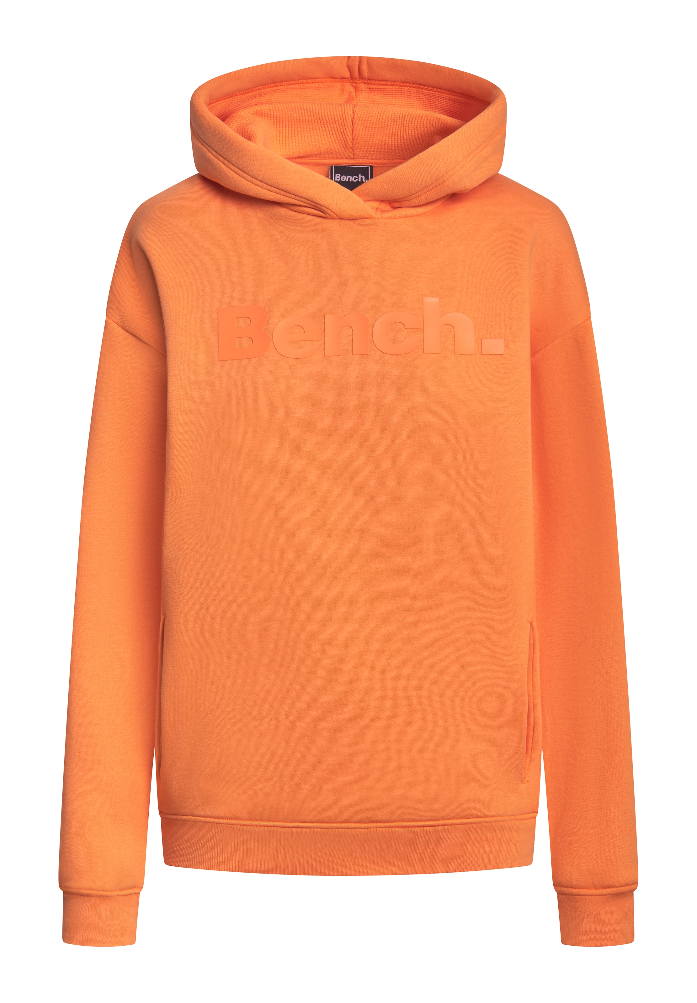 BENCH Sweatshirt in Orange: front