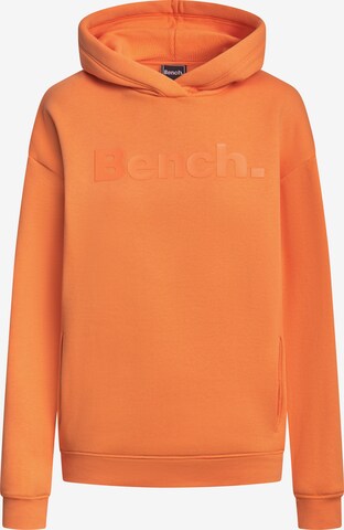 BENCH Sweatshirt in Orange: front