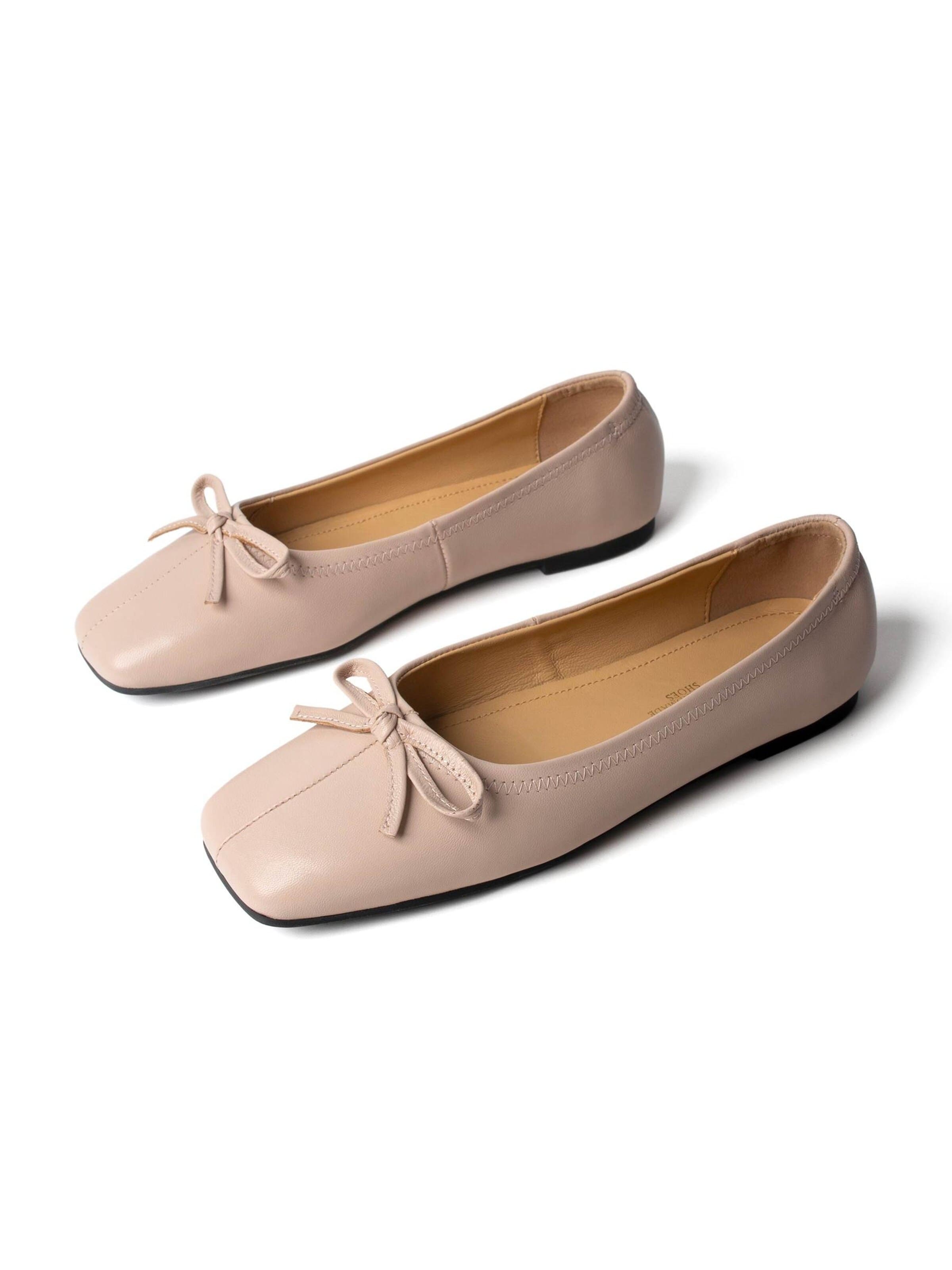 L37 HANDMADE SHOESBalerinke 'GOLDEN HOURS WE HAD' - roza boja