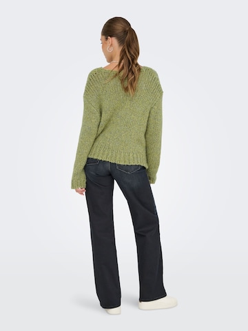 ONLY Pullover 'ONLMille' in Grün