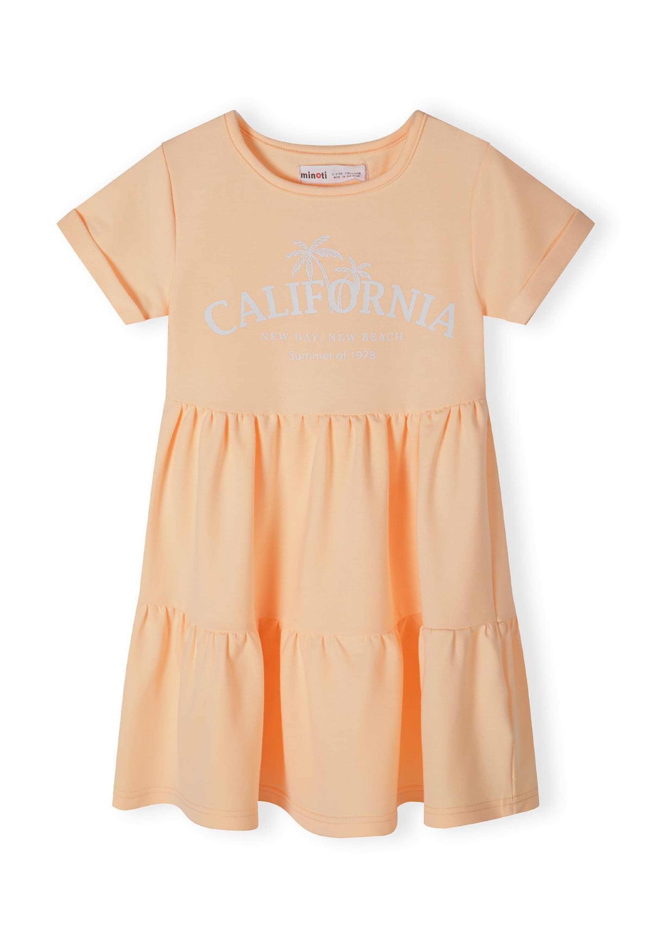 Robe MINOTI en orange : devant