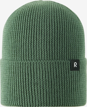 Reima Beanie 'Reissari' in Grün: Vorderseite