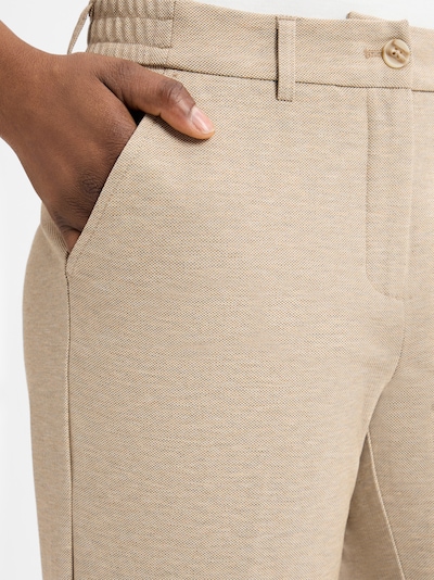 OPUS Bundfaltenhose 'Mauno City' in beige, Produktansicht