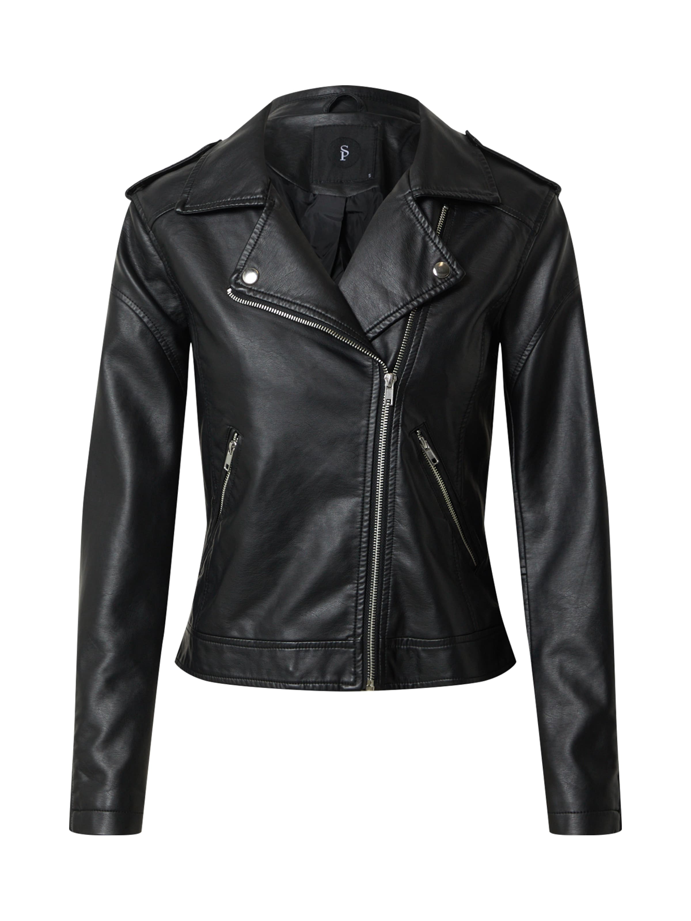 SISTERS POINT Between-Season Jacket 'Diana' in Black: front