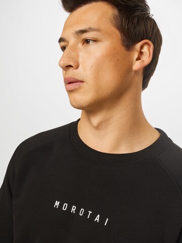 MOROTAI Sport sweatshirt i svart