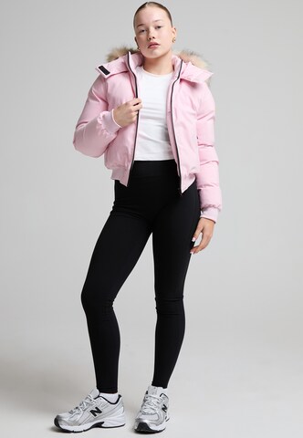 Zavetti Canada Between-Season Jacket 'Arabella' in Pink