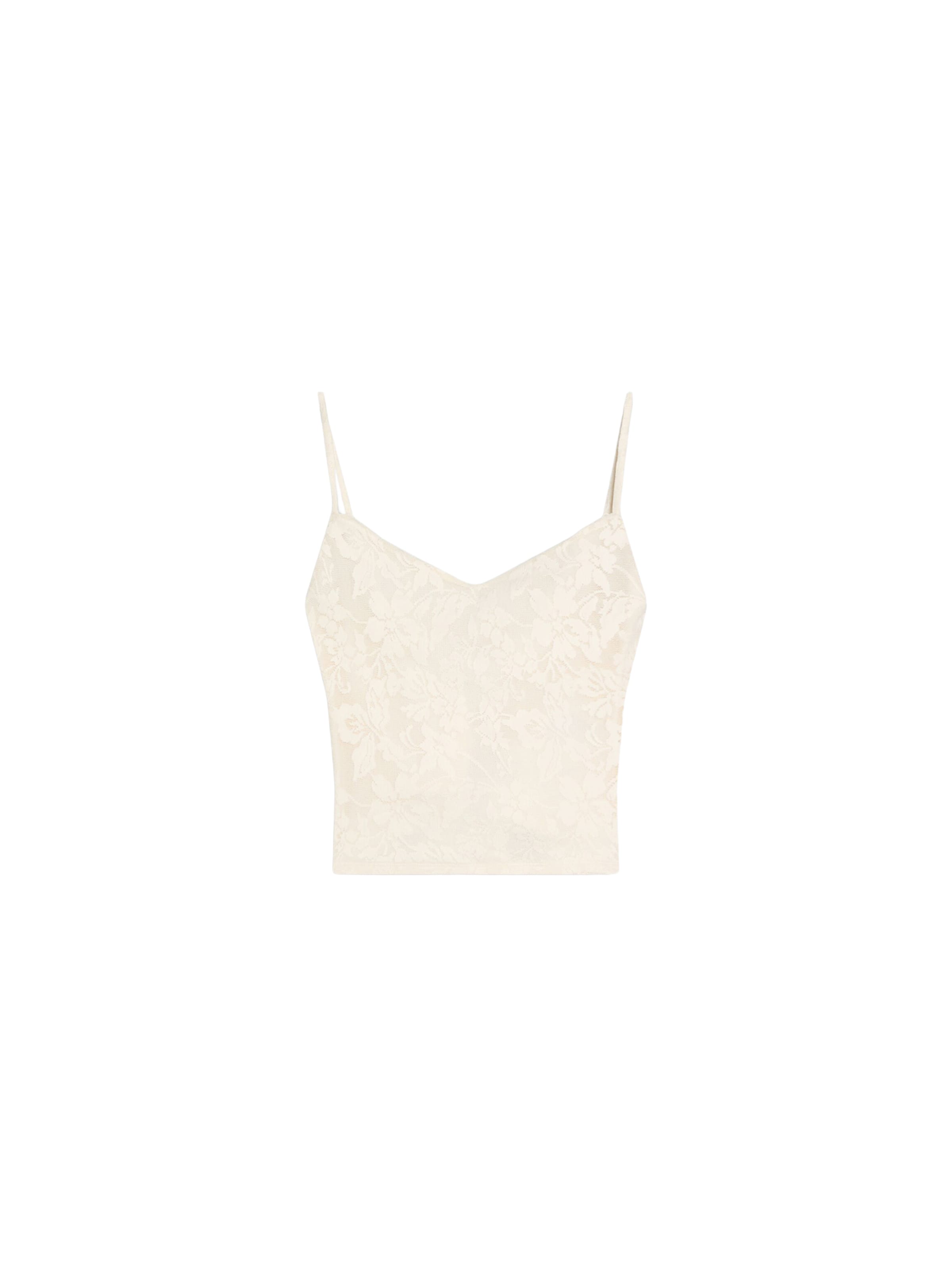 Bershka Toppi värissä beige: etupuoli