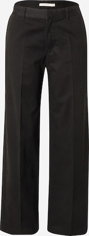 LEVI'S ® Loose fit Pleated Pants 'Baggy Trouser' in Black: front