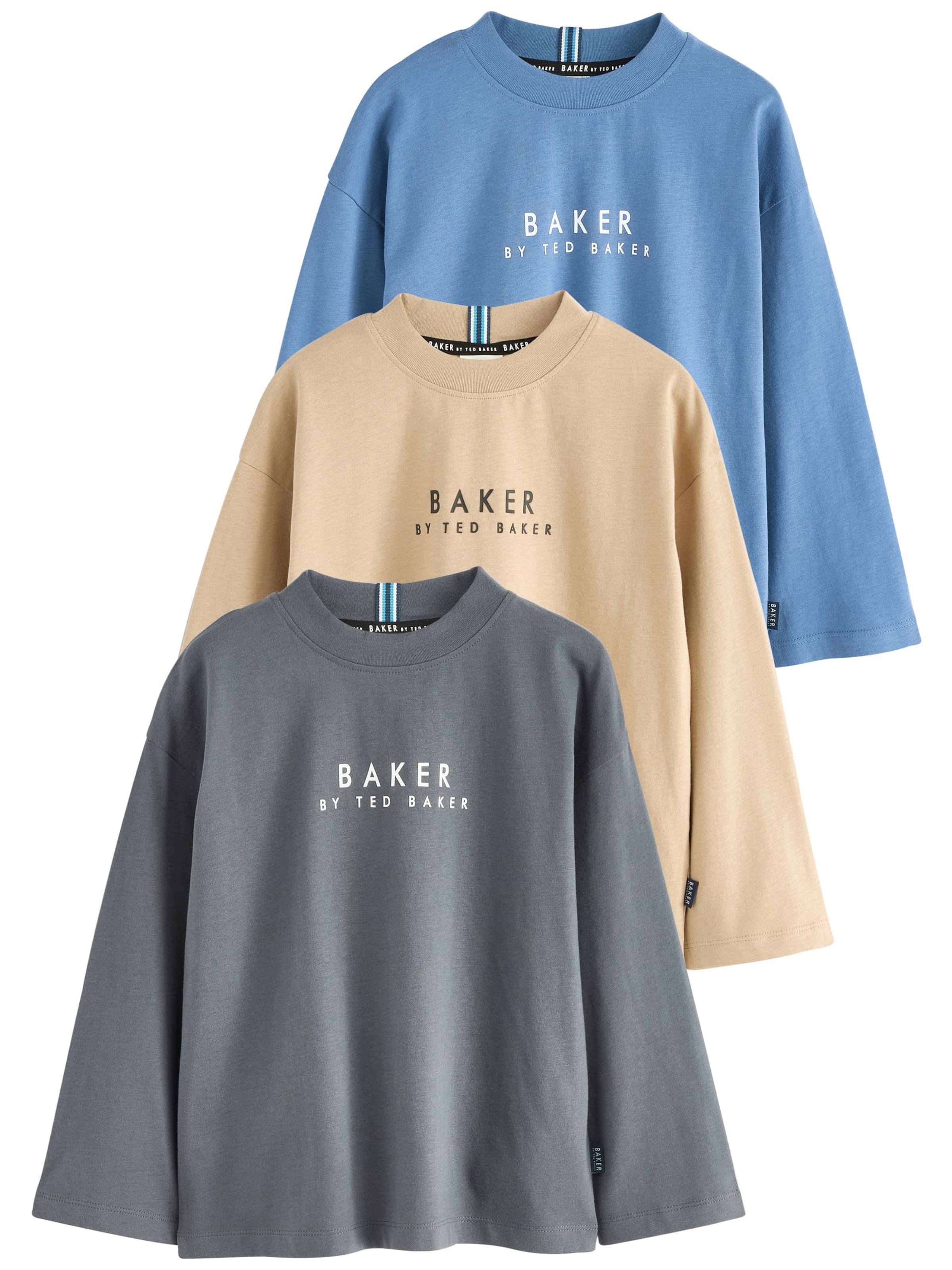 Baker by Ted Baker Shirt in Beige: front