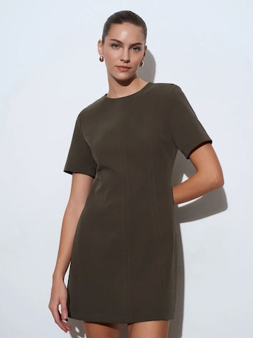 Dilvin - Vestido em verde