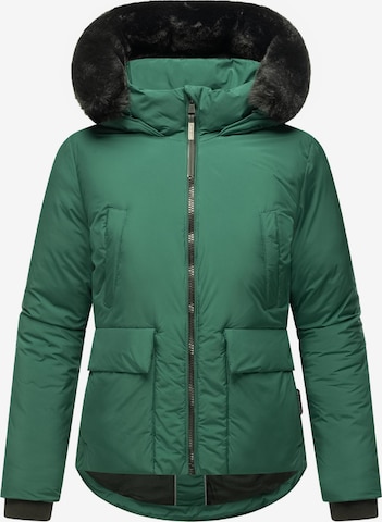 Veste d’hiver MARIKOO en vert : devant