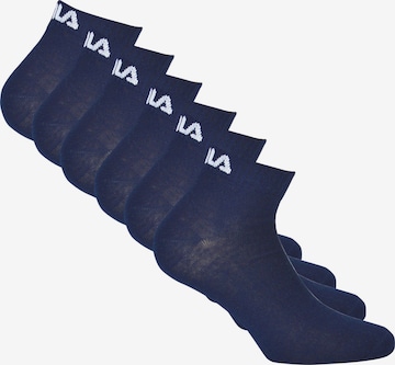 FILA Socks in Blue: front