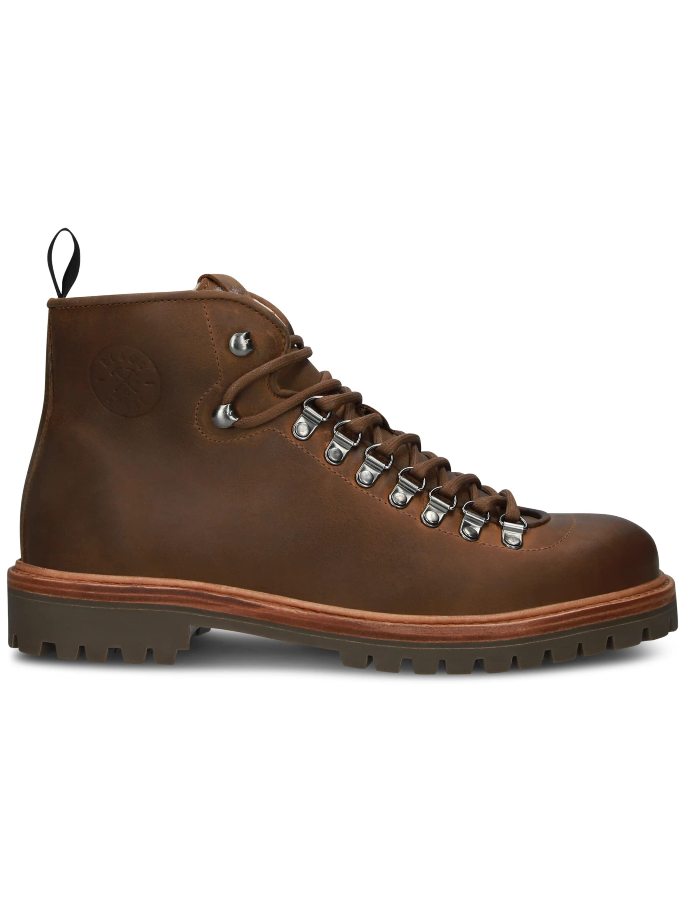 Boots stringati 'ROCK TARRANT' di BLACKSTONE in marrone: frontale