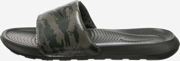 Nike SportswearNatikače s potpeticom 'VICTORI ONE SLIDE PRINT' - zelena boja