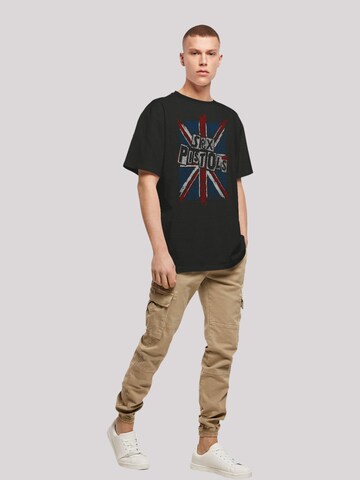 T-Shirt 'Sex Pistols Anarchy Flag' F4NT4STIC en noir