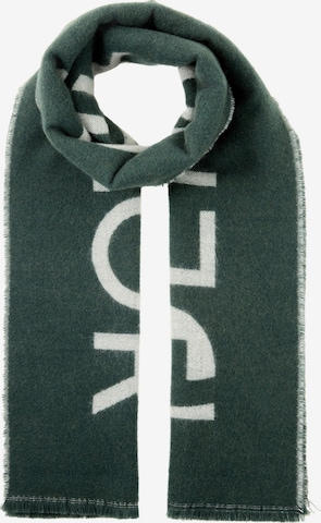 TOM TAILOR DENIM Sjaal in Groen: voorkant