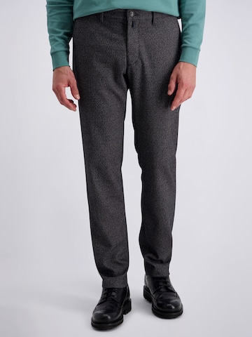 PIERRE CARDIN Tapered Chino trousers in Grey: front