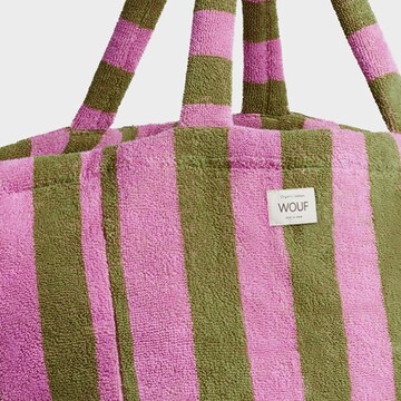 Wouf Shopper 'Terry Towel' in Groen