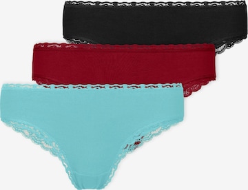 SNOCKS Panty in Blue: front