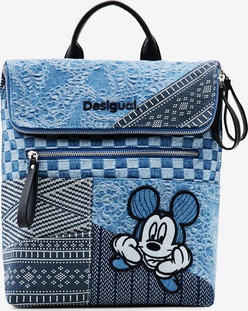 Sac à dos Desigual en bleu : devant