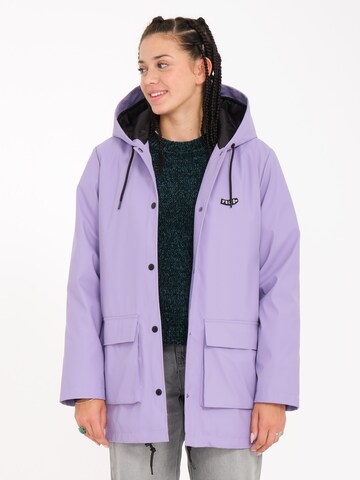 Volcom Performance Jacket 'RAINSITY' in Purple