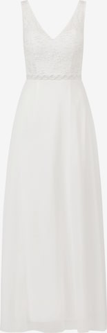 Rochie de seară de la Kraimod pe alb: față