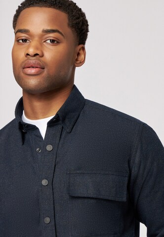 ROY ROBSON Comfort fit Button Up Shirt in Blue