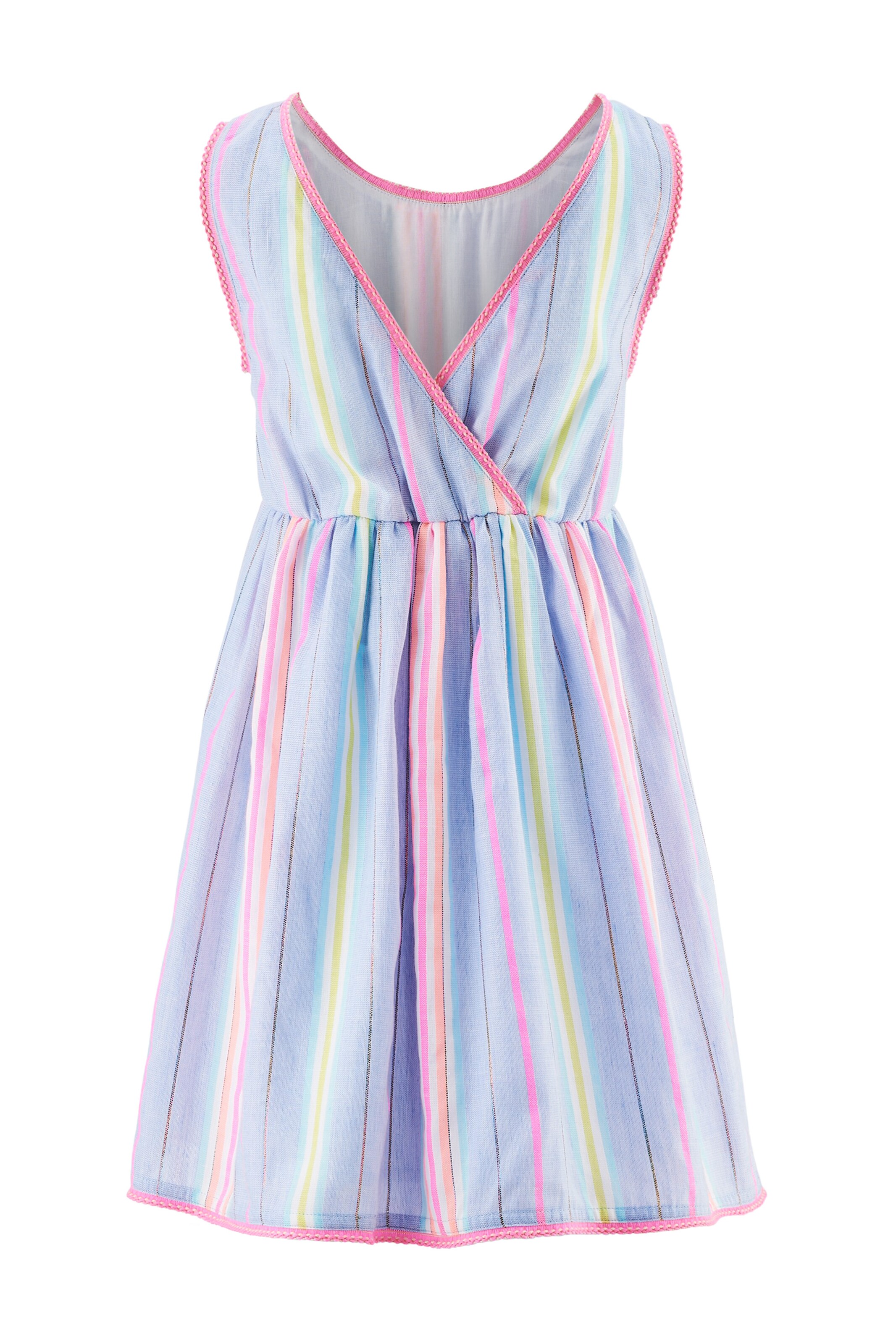 happy girls Dress in Blue