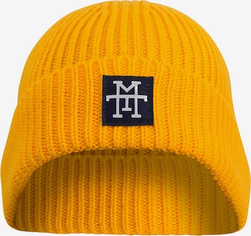 Manufaktur13 Mütze 'Heavy Knit' in Gelb: Vorderseite