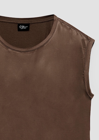 s.Oliver BLACK LABEL Shirt in Brown