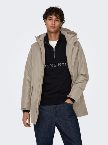 Only & Sons - Parca de entretiempo 'ONSCarl' en beige: frente