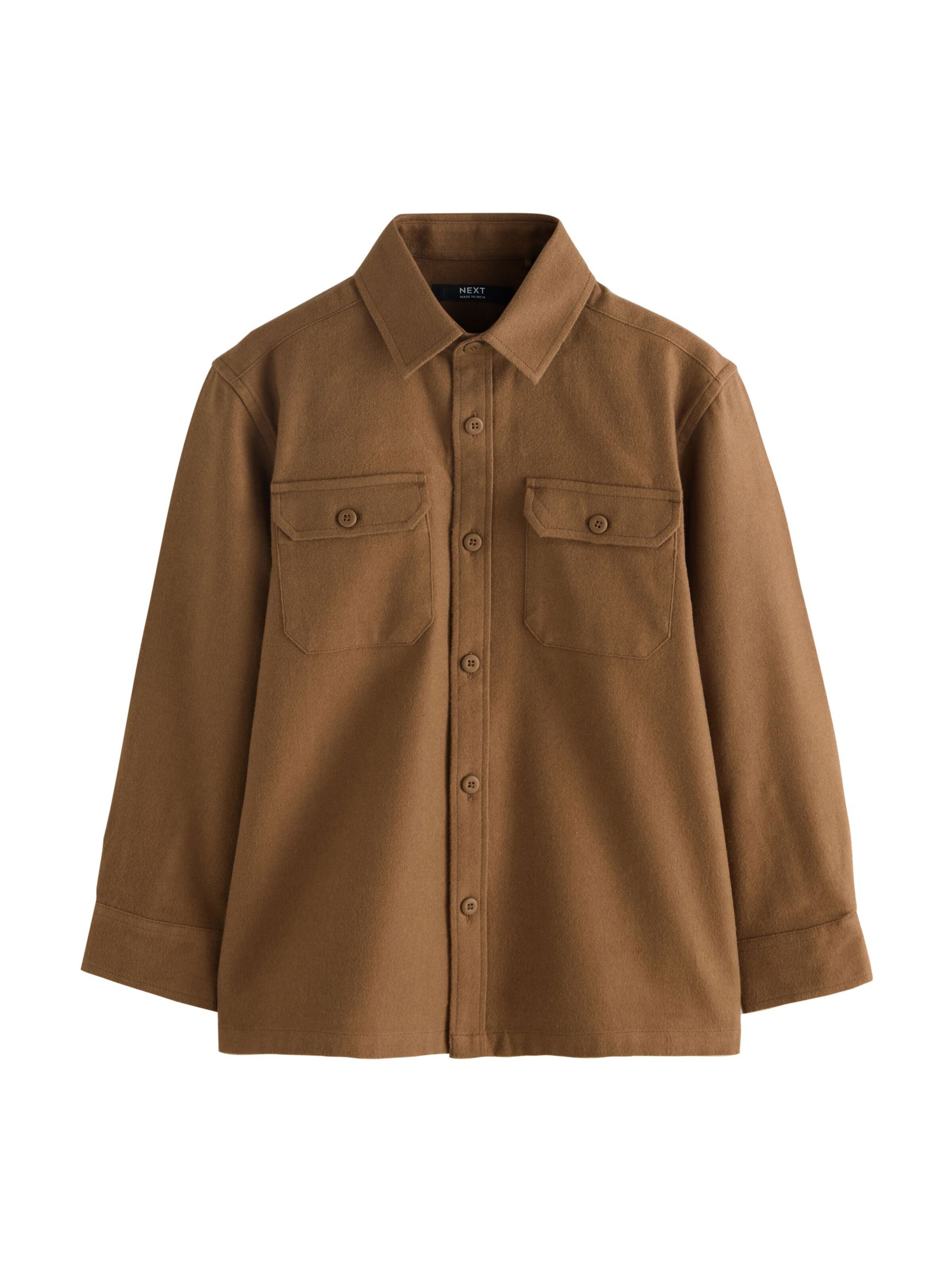 Next Overgangsjakke i brun: forside