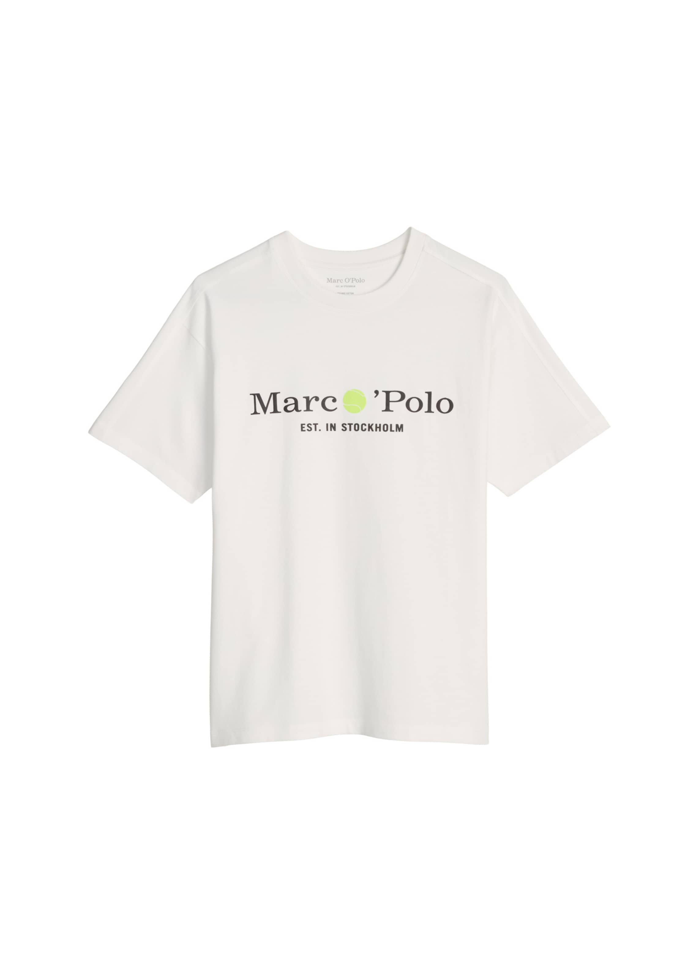 Marc O'Polo Shirt in Wit: voorkant