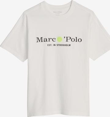 Marc O'Polo Shirt in Wit: voorkant