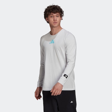 Maglia funzionale di ADIDAS PERFORMANCE in bianco: frontale