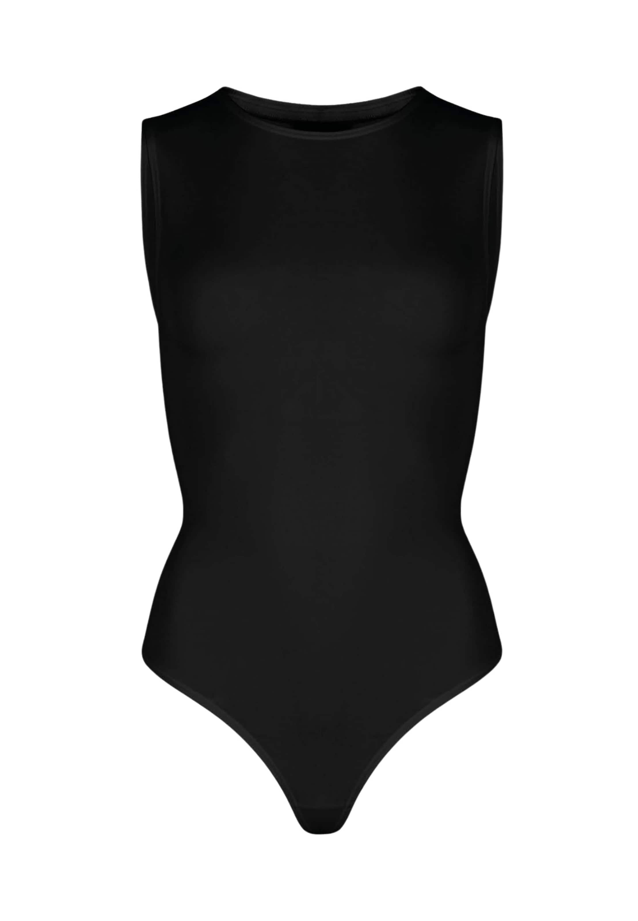 OW Collection Body in Schwarz: Vorderseite