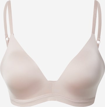 SLOGGI T-shirt Bra 'WOW Comfort 2.0' in Beige: front