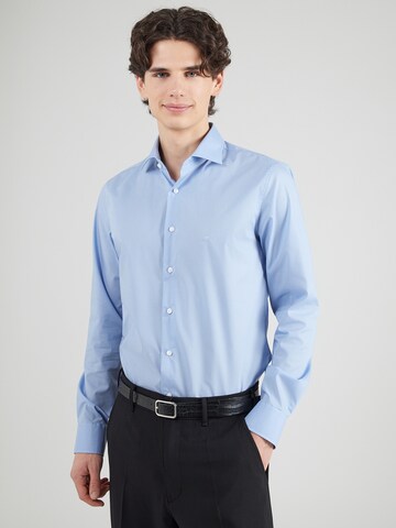 Michael Kors Slim Fit Риза в синьо: отпред