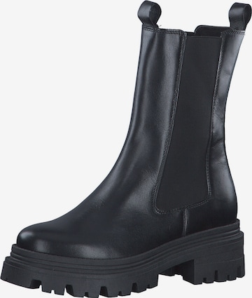 TAMARIS Chelsea Boots in Black: front