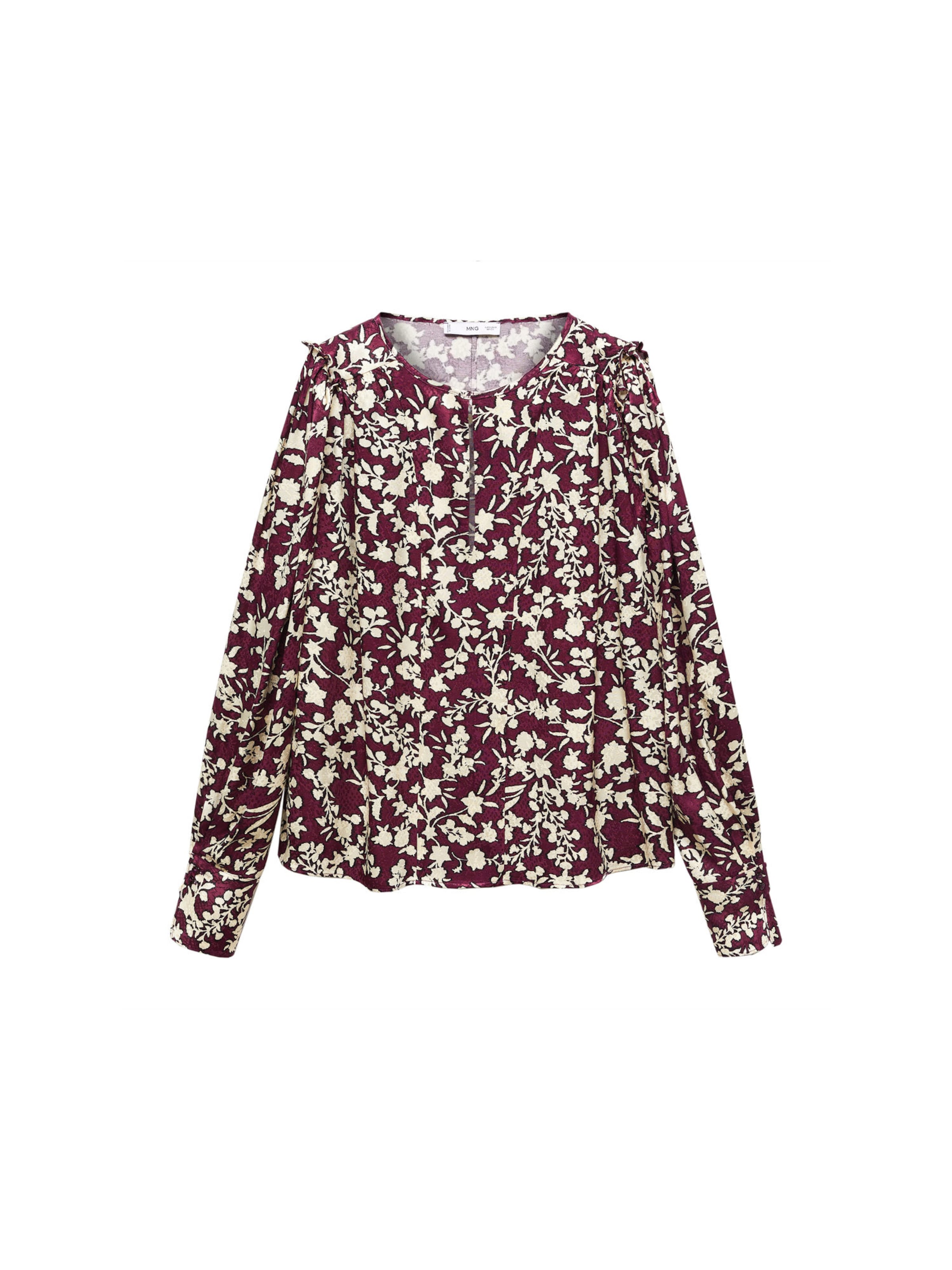 MANGO Bluse 'BERRY' i rød: forside