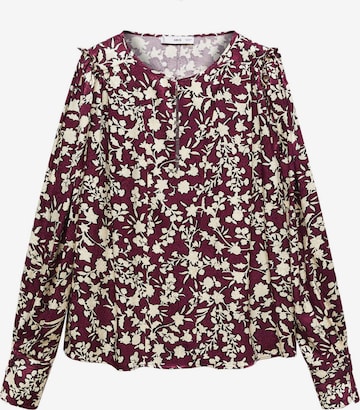 MANGO Bluse 'BERRY' i rød: forside