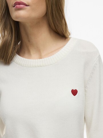 VILA Sweater 'VIRil' in White
