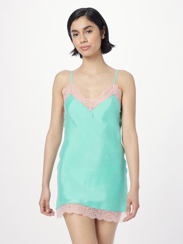 Dora Larsen Negligee in Green: front