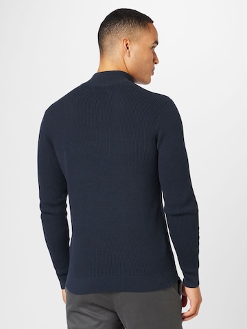 Casual Friday Sweater 'Karlo' in Blue