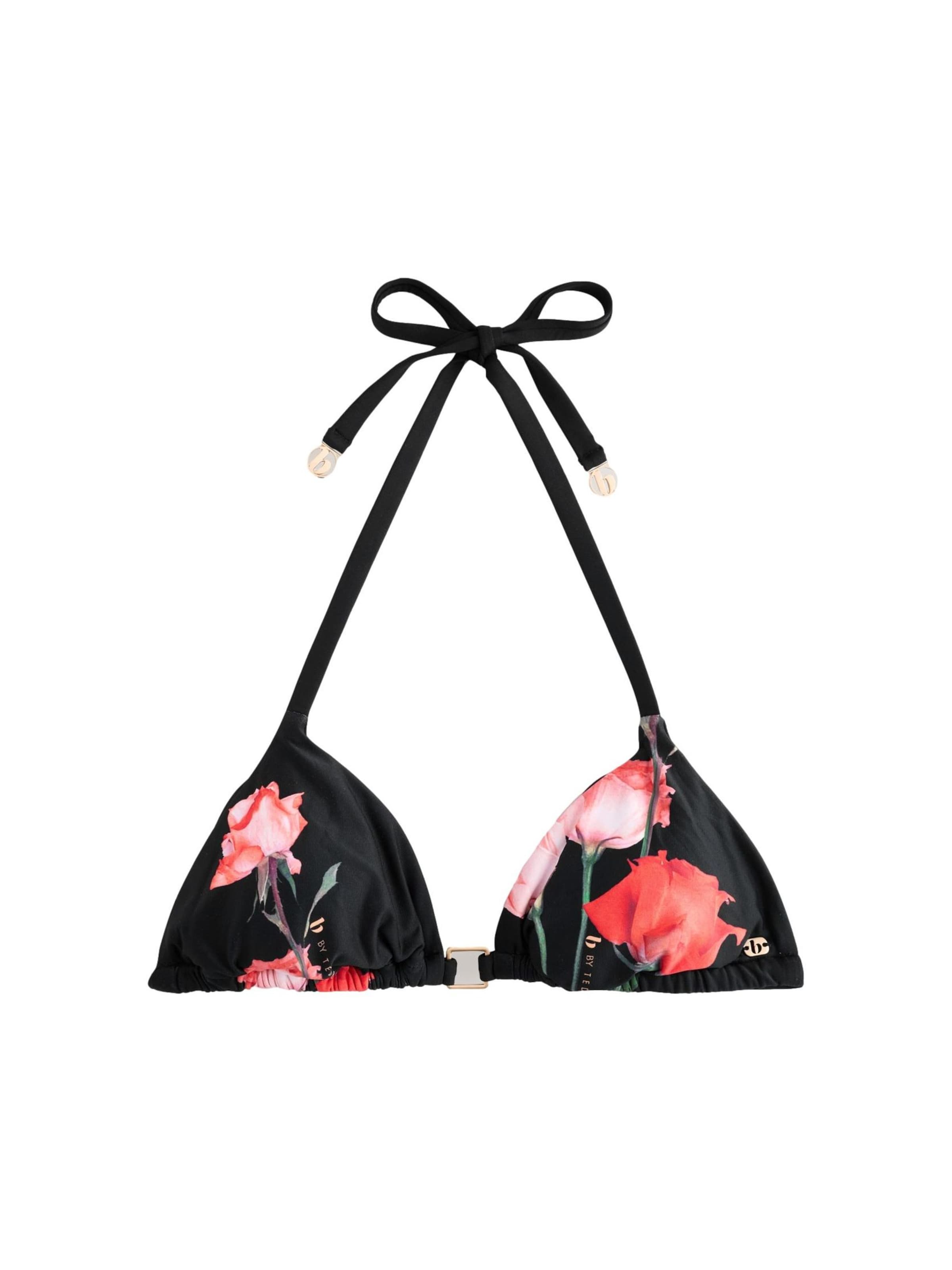 Triangolo Top per bikini di B by Ted Baker in nero: frontale