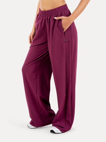 Smilodox Loosefit Broek in Lila